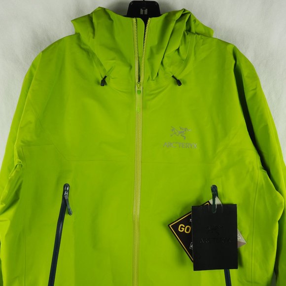 Arc'teryx Men's Beta LT Jacket Lightweight Gore-Tex Pro Shell Utopia Green M - Picture 2 of 10
